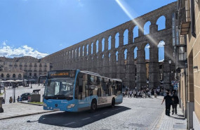 ep autobus urbano en segovia