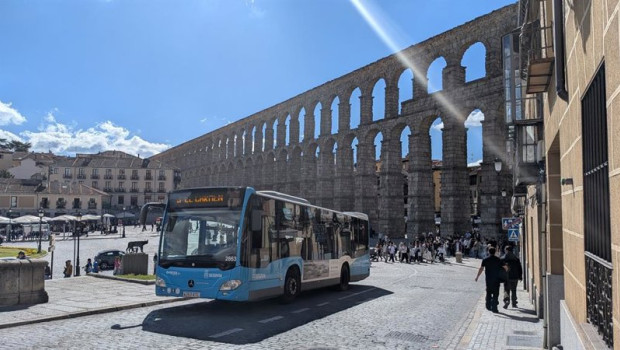 ep autobus urbano en segovia