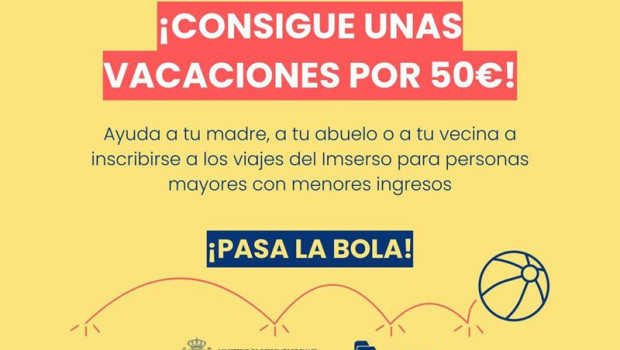 ep campana para animar a los jovenes a ayudar a los mayores a apuntarse a los viajes del imserso