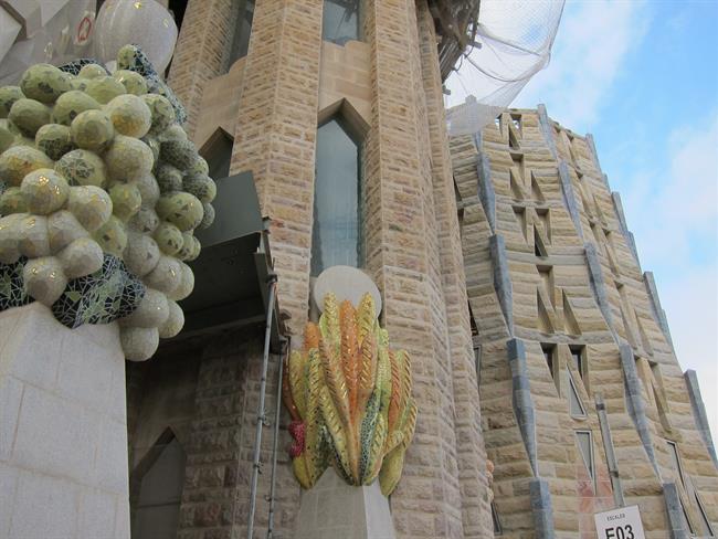ep detallela fachadala basilicala sagrada familia