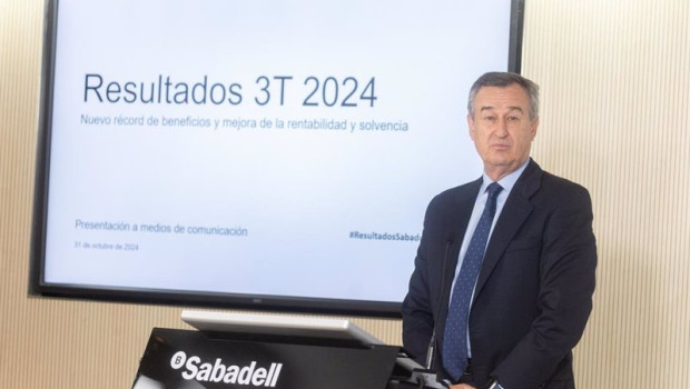 ep el consejero delegado de banco sabadell cesar gonzalez bueno durante una rueda de prensa en el