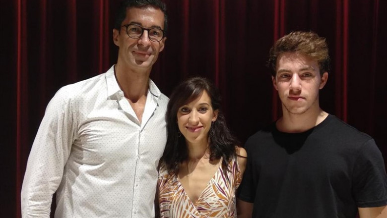 ep el director artistico de la compania nacional de danza jose carlos martinez junto a los
