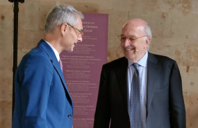 ep el excomisario europeo joaquin almunia d junto al rector de la usal ricardo rivero i en salamanca ep el excomisario europeo joaquin almunia d junto al rector de la usal ricardo rivero i en salamanca