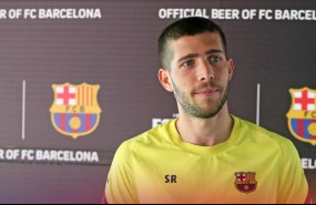 ep el jugador del fc barcelona sergi roberto