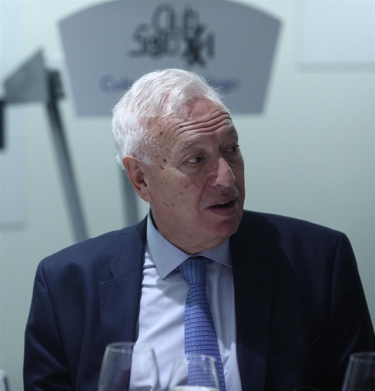 ep el ministro jose manuel garcia margallo en una conferencia