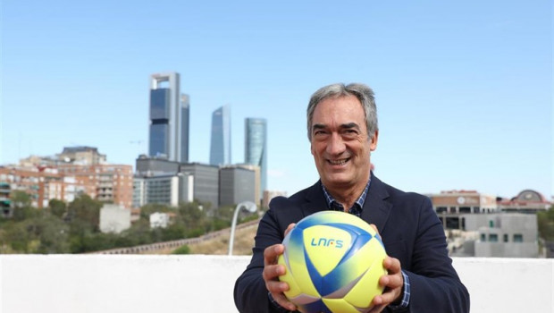 ep el presidente de la liga nacional de futbol sala javier lozano cid posa para europa press con el