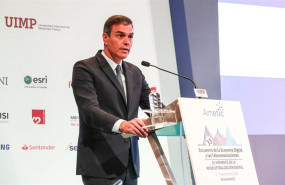 ep el presidente del gobierno en funciones pedro sanchez clausura el 33 encuentro de la economia