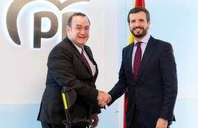 ep el presidente del pp pablo casado se reune con el presidente de guatemala alejandro giammattei en