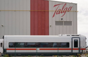 ep fachada de la planta de talgo a 29 de agosto de 2024 en rivabellosa alava