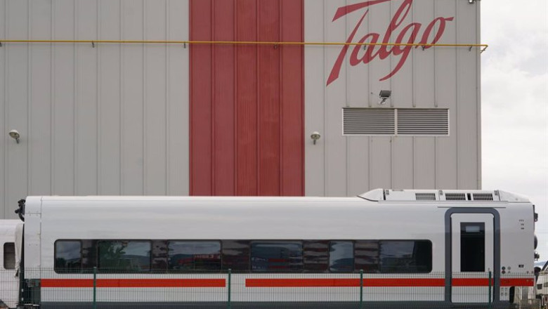 ep fachada de la planta de talgo a 29 de agosto de 2024 en rivabellosa alava ep fachada de la planta de talgo a 29 de agosto de 2024 en rivabellosa alava