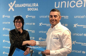 ep grandvalira social y unicef andorra renuevan su acuerdo de colaboracion de acciones solidarias