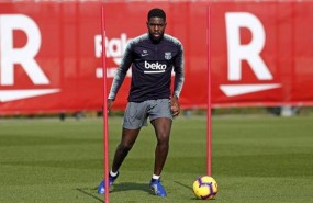 ep jugadorfc barcelona samuel umtitiun entrenamiento