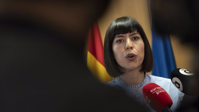 La ministra de Ciencia e Innovación, Diana Morant. | Jorge Gil - Europa Press ep la ministra de ciencia e innovacion diana morant 20220819143503
