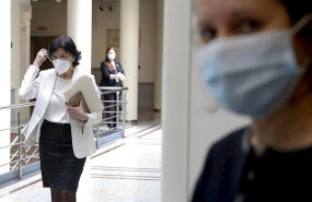 ep la ministra de educacion isabel celaa a su llegada a la sesion de control al gobierno en el