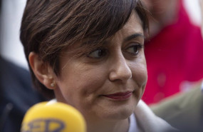 ep la ministra de vivienda y agenda urbana isabel rodriguez durante su visita a la ciudad a 14 de