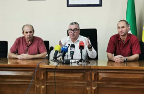 ep los secretarios generales de coag malaga antonio rodriguez y de upa malaga francisco moscoso