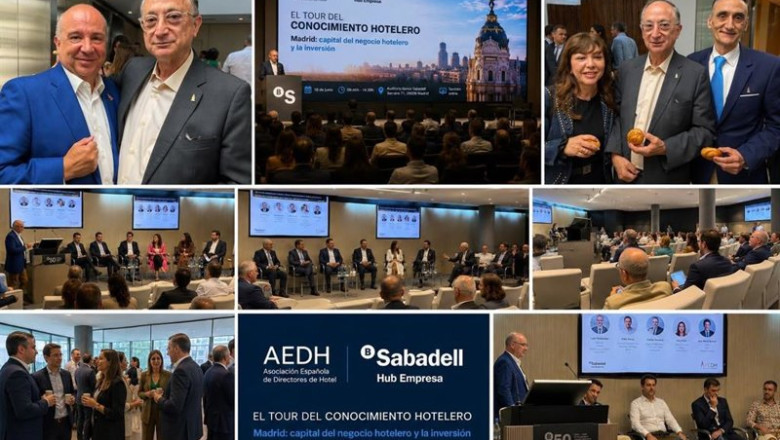 Nueva edición de El Tour del Conocimiento Hotelero, organizado por la Asociación Española de Directores de Hotel (AEDH) y Banco Sabadell | AEDH & SABADELL ep nueva edicion de el tour del conocimiento hotelero organizado por la asociacion espanola de
