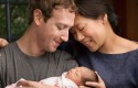 Mark Zuckerberg with wife Priscilla and daughter Max Facebook Mark Zuckerberg with wife Priscilla and daughter Max Facebook