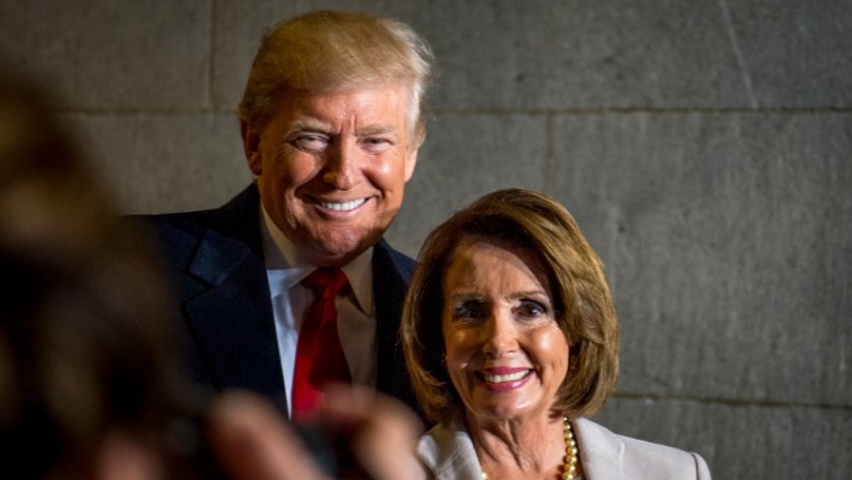 Nancy Pelosi, presidenta de la Cámara de Representantes trump pelosi