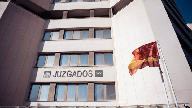 ep archivo   el edificio de los juzgados de plaza de castilla en madrid espana