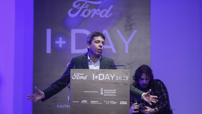 ep archivo   el president de la generalitat carlos mazon interviene durante la inauguracion de la