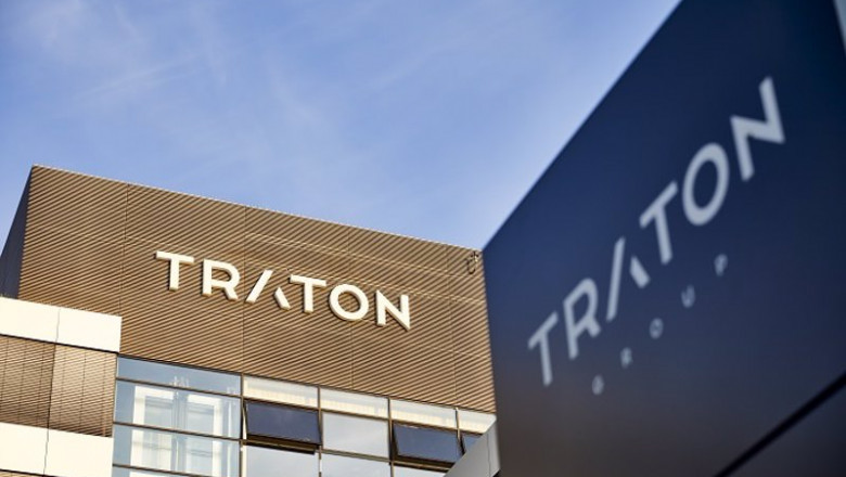 Archivo - Logo de Traton (Volkswagen). | TRATON - Archivo ep archivo logo de traton volkswagen