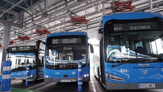 ep archivo parte de la flota de autobuses electricos de emt madrid ep archivo parte de la flota de autobuses electricos de emt madrid