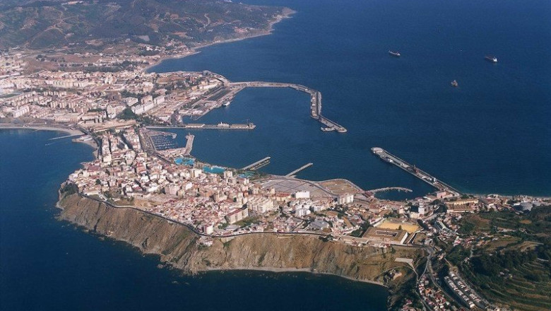 ep archivo vista aerea de ceuta ep archivo vista aerea de ceuta