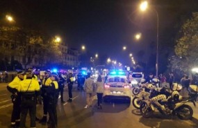 ep detenidas ocho personaslos altercadosla madruga