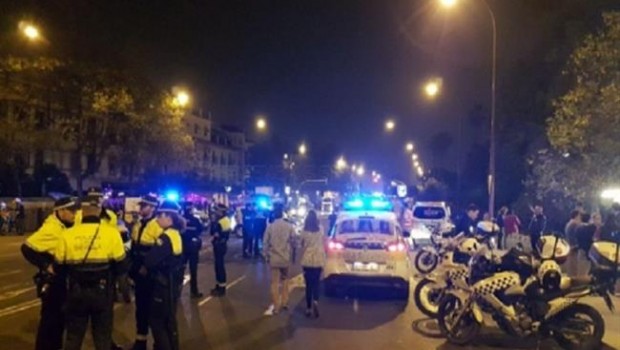 ep detenidas ocho personaslos altercadosla madruga