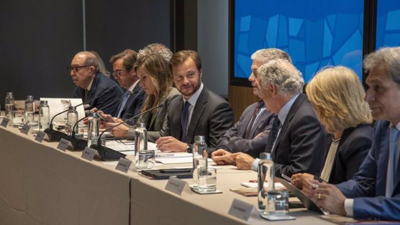 ep el ceo y presidente de almirall carlos gallardo en la junta general de accionistas en barcelona