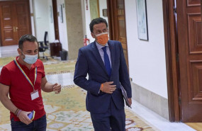 ep el lider de ciudadanos edmundo bal a su llegada a la junta de portavoces del congreso
