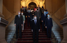 ep el ministro de agricultura pesca y alimentacion luis planas c posa con los consejeros de