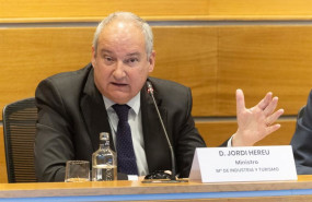 ep el ministro de industria y turismo jordi hereu durante una jornada sobre industria en