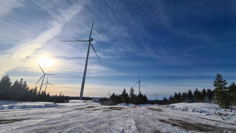 El nuevo parque eólico en Skelleftea, al norte de Suecia. | VOLKSWAGEN ep el nuevo parque eolico en skelleftea al norte de suecia