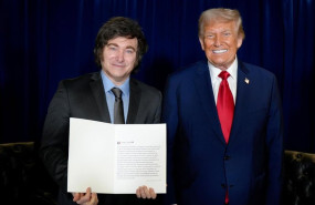 ep el presidente de argentina javier milei y el presidente de estados unidos donald trump en nueva ep el presidente de argentina javier milei y el presidente de estados unidos donald trump en nueva