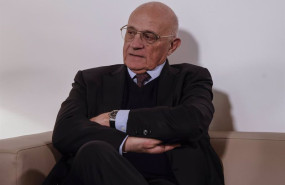 ep el presidente del banco sabadell josep oliu durante una reunion a 28 de enero de 2025 en valencia