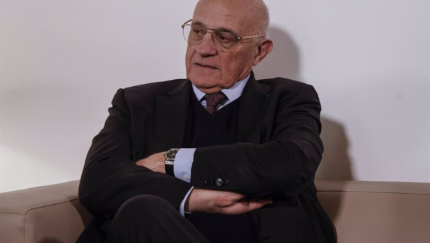 ep el presidente del banco sabadell josep oliu durante una reunion a 28 de enero de 2025 en valencia