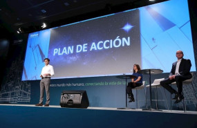 ep el presidente ejecutivo de telefonica jose maria alvarez-pallete en la presentacion del nuevo