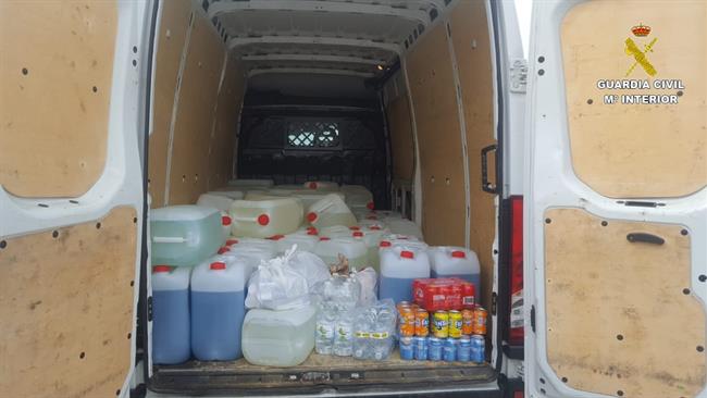 Garrafas de gasolina intervendias en Castellar | GUARDIA CIVIL ep garrafasgasolina intervendiascastellar