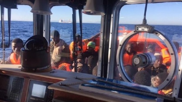Inmigrantes rescatados | EUROPA PRESS/SALVAMENTO MARÍTIMO ep inmigrantes rescatados