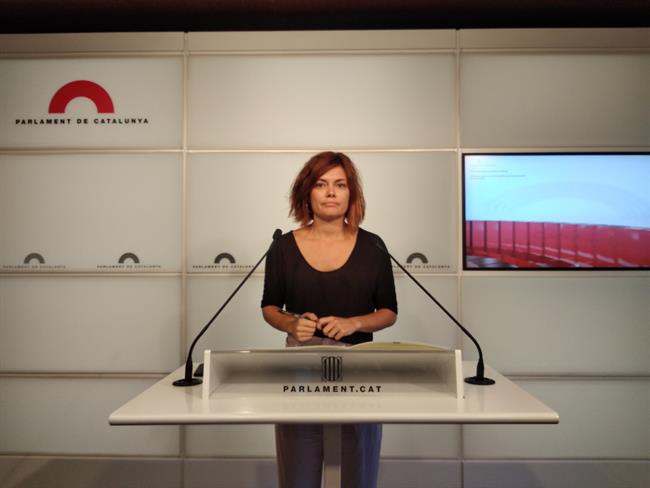 La portavoz de los CatECP, Elisenda Alamany | EUROPA PRESS ep la portavozlos catecp elisenda alamany