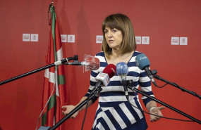 ep la secretaria general del pse-ee idoia mendia en declaraciones a los medios de comunicacion