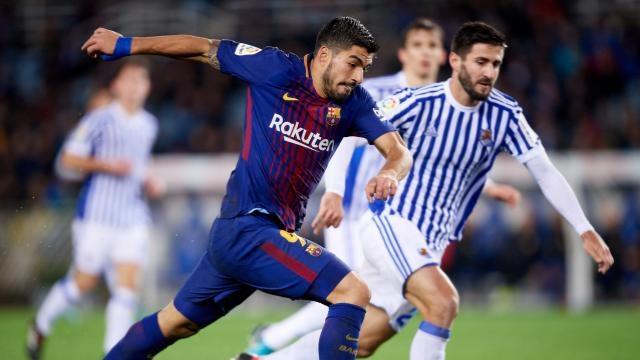 Luis Suárez en el Real Sociedad - Barcelona | LALIGA ep luis suarezreal sociedad - barcelona
