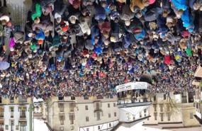 ep manifestacionpedirlibertadlos detenidosla agresionalsasua