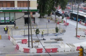 ep metro tramo obras renfe guadalmedina albert camus avenida aurora