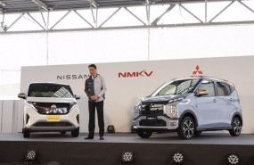 ep nissan y mitsubishi presentan su mini vehiculo electrico desarrollado por nmvk ep nissan y mitsubishi presentan su mini vehiculo electrico desarrollado por nmvk