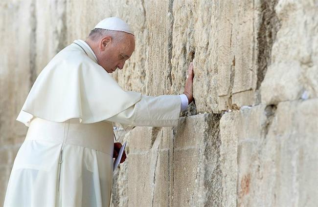 ep papa francisco reza frentemurolas lamentacionesjerusalen