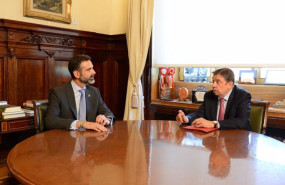 ep reunion del consejero de agricultura pesca agua y desarrollo rural ramon fernandez pacheco y el
