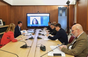 ep reunion dias atras del vicepresidente de la junta juan marin con los portavoces parlamentarios y